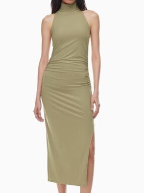 Aritzia Wilfred Halter Dress